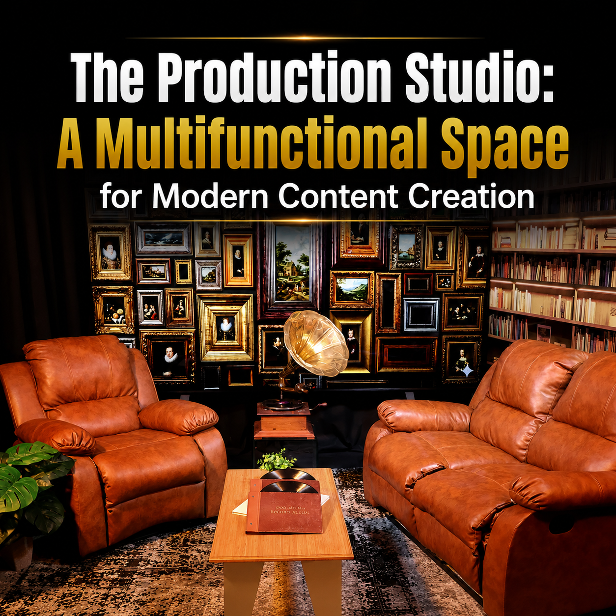 The Production Studio: A Multifunctional Space for Modern Content Creation