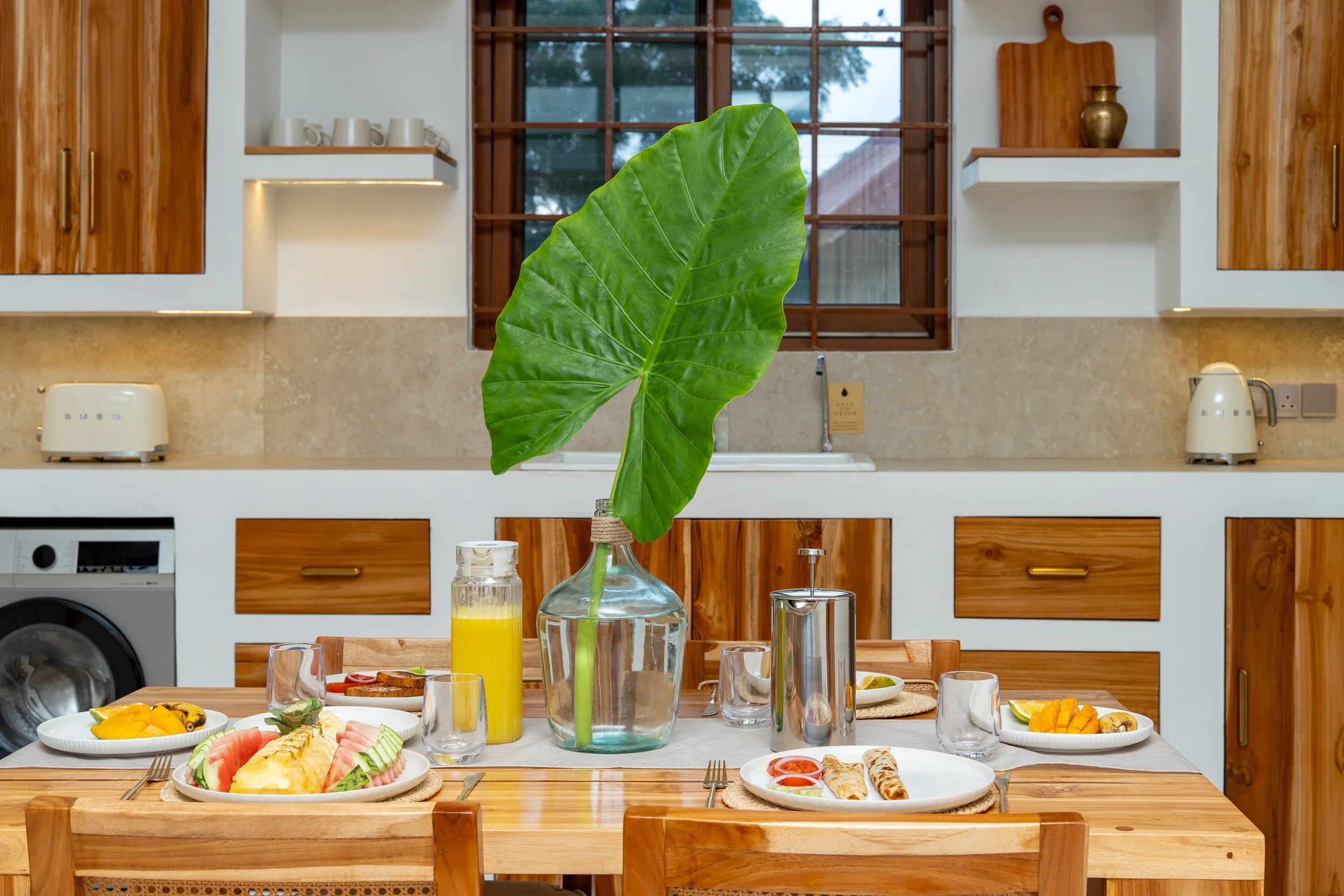 Villa 2 Kitchen Table Close Up.jpg