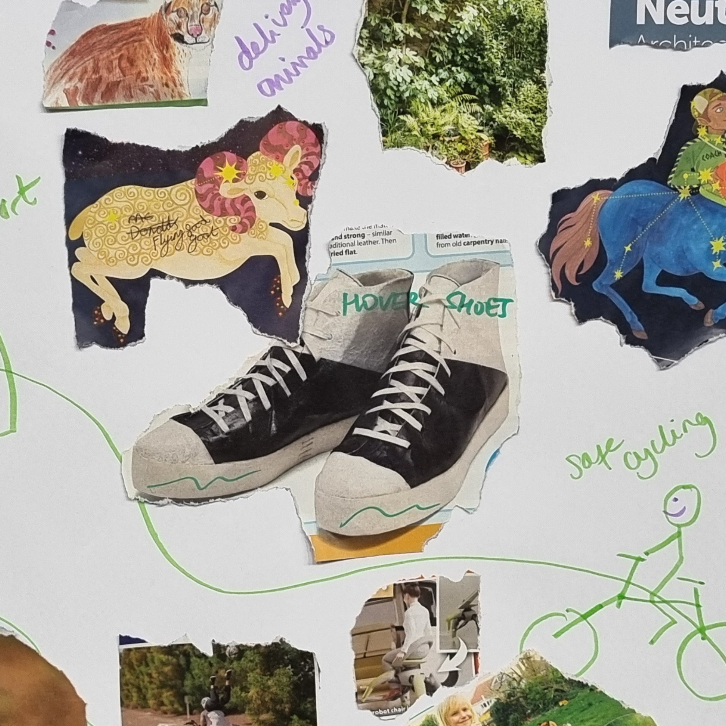 Belonging. Joy. Rest. And hover shoes.