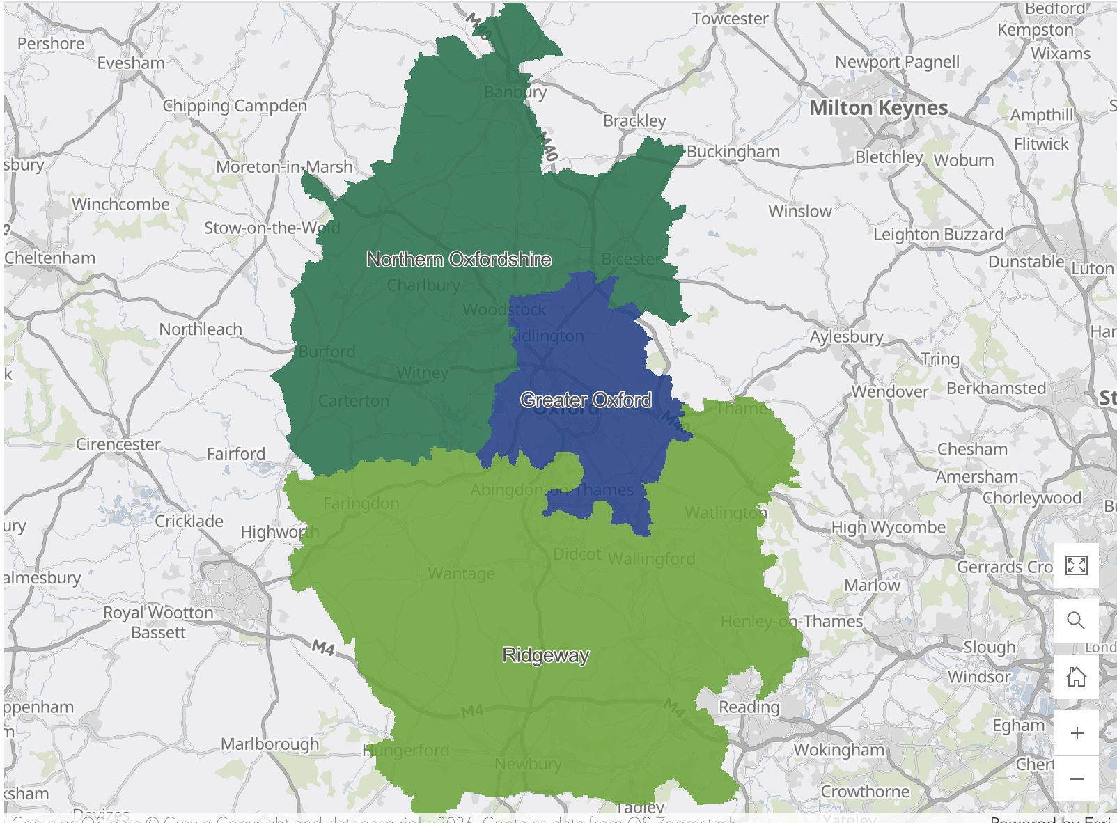 Three Councils, and the streets in between.