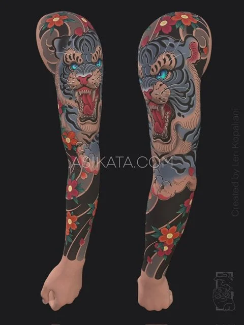 BACK PIECE TATTOO　4冊まとめ売り 桜を追加しました。 #cherryblossom🌸 #弁財天 #刺青