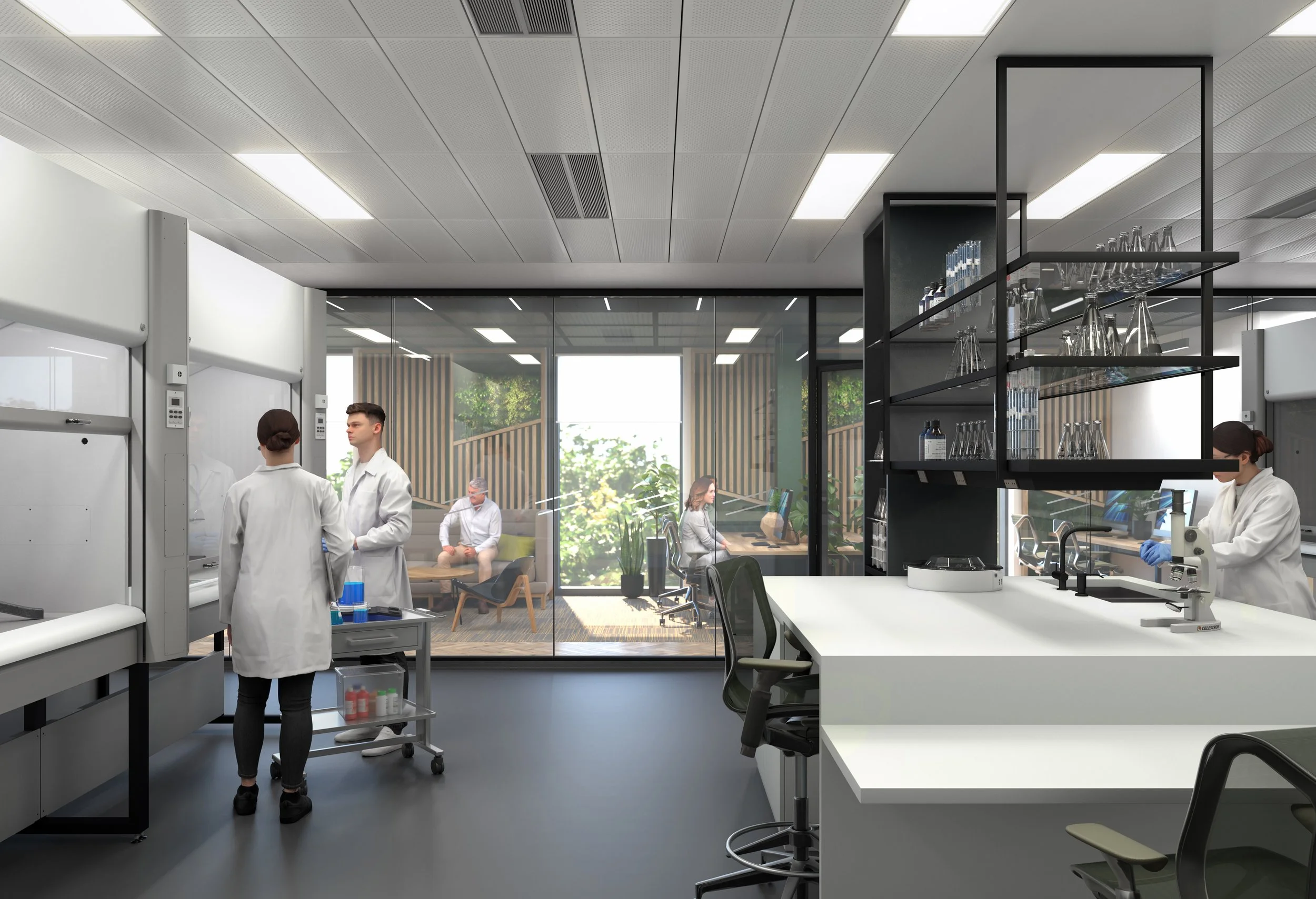 Laboratory South Cambridge Science Center