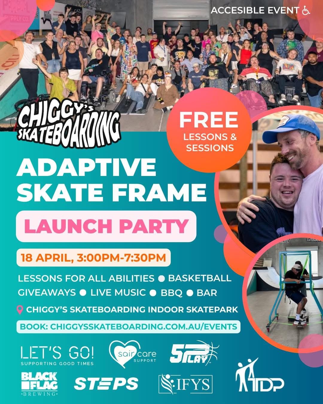 Chiggy skateboarding launch party