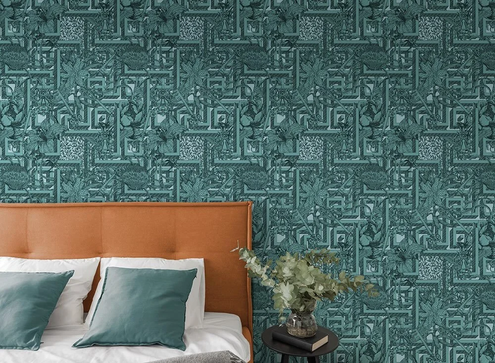 SEGRETO ~ wallpaper design for @jannelli_volpi As part of the collection &ldquo;Giardino all&rsquo;italiana&rdquo;
🍀🗝️