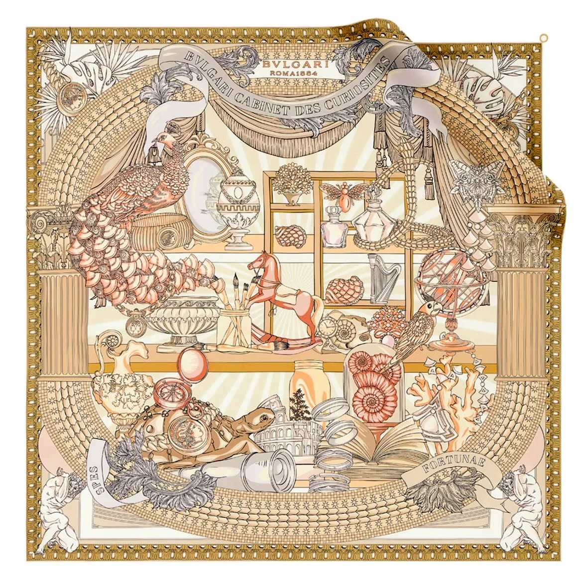 Here&rsquo;s my @bvlgari curiosity #design 🫶 A world of wonders, collected and reimagined.
Inspired by the Cabinet des Curiosit&eacute;s, intimate spaces where collectors gathered rare, mysterious and extraordinary objects, the print unfolds as a vi