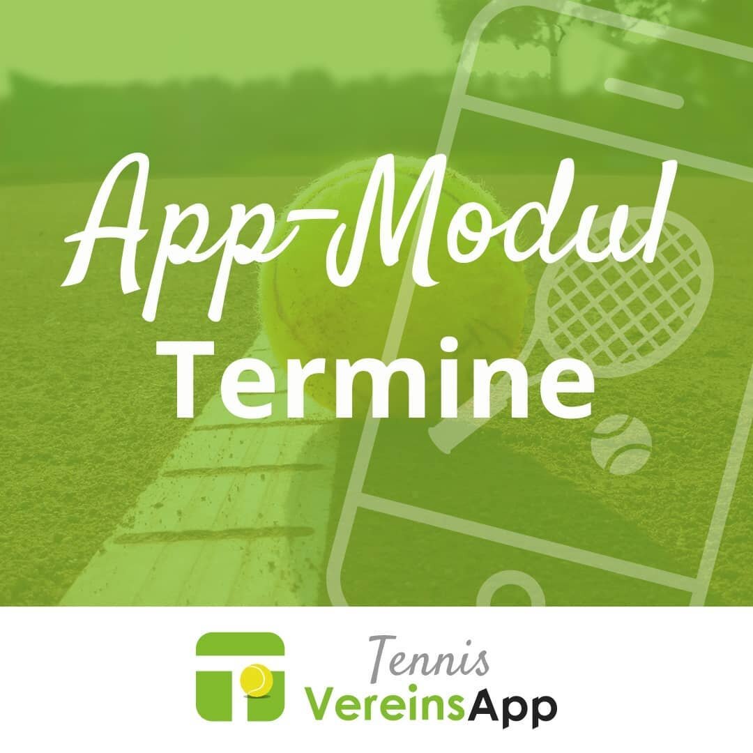 In jedem Verein gibt es viele Termine. 📅 Diese kann man in der Tennis Vereins-App ver&ouml;ffentlichen. Es gibt eine chronologische Reihenfolge, mit dem Datum, einem Betreff und detaillierte Informationen. Somit verpasst kein Mitglieder mehr einen w