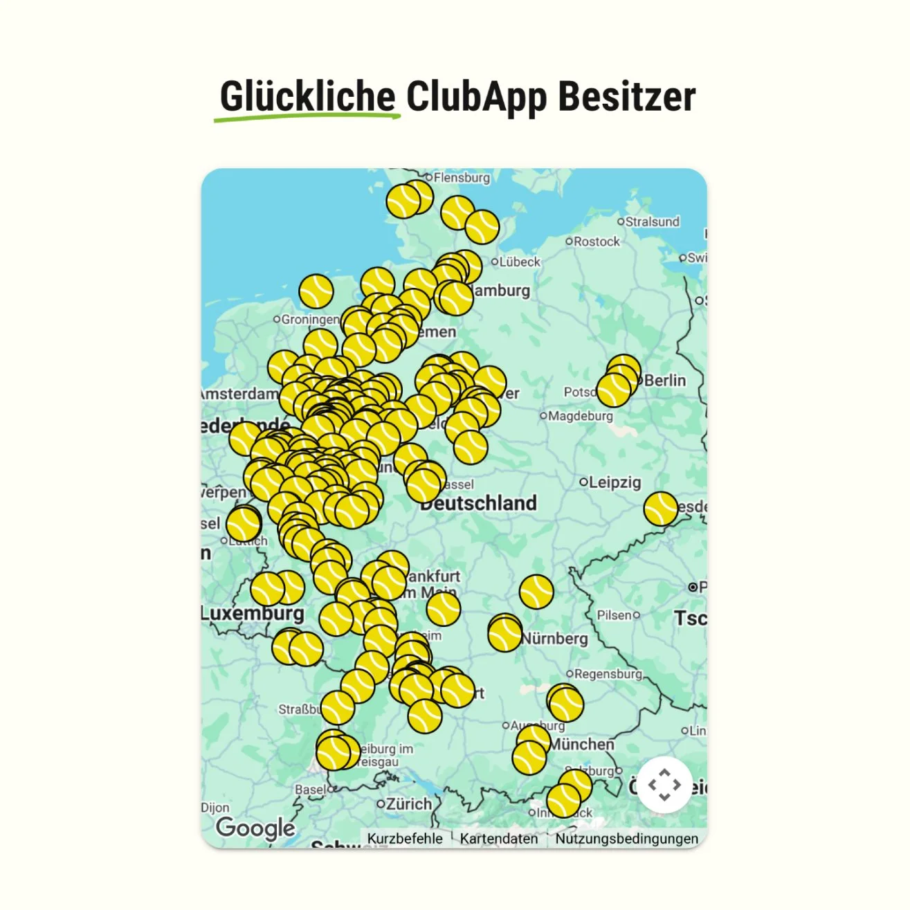 Viele Tennisvereine setzen bereits auf die Tennis ClubApp