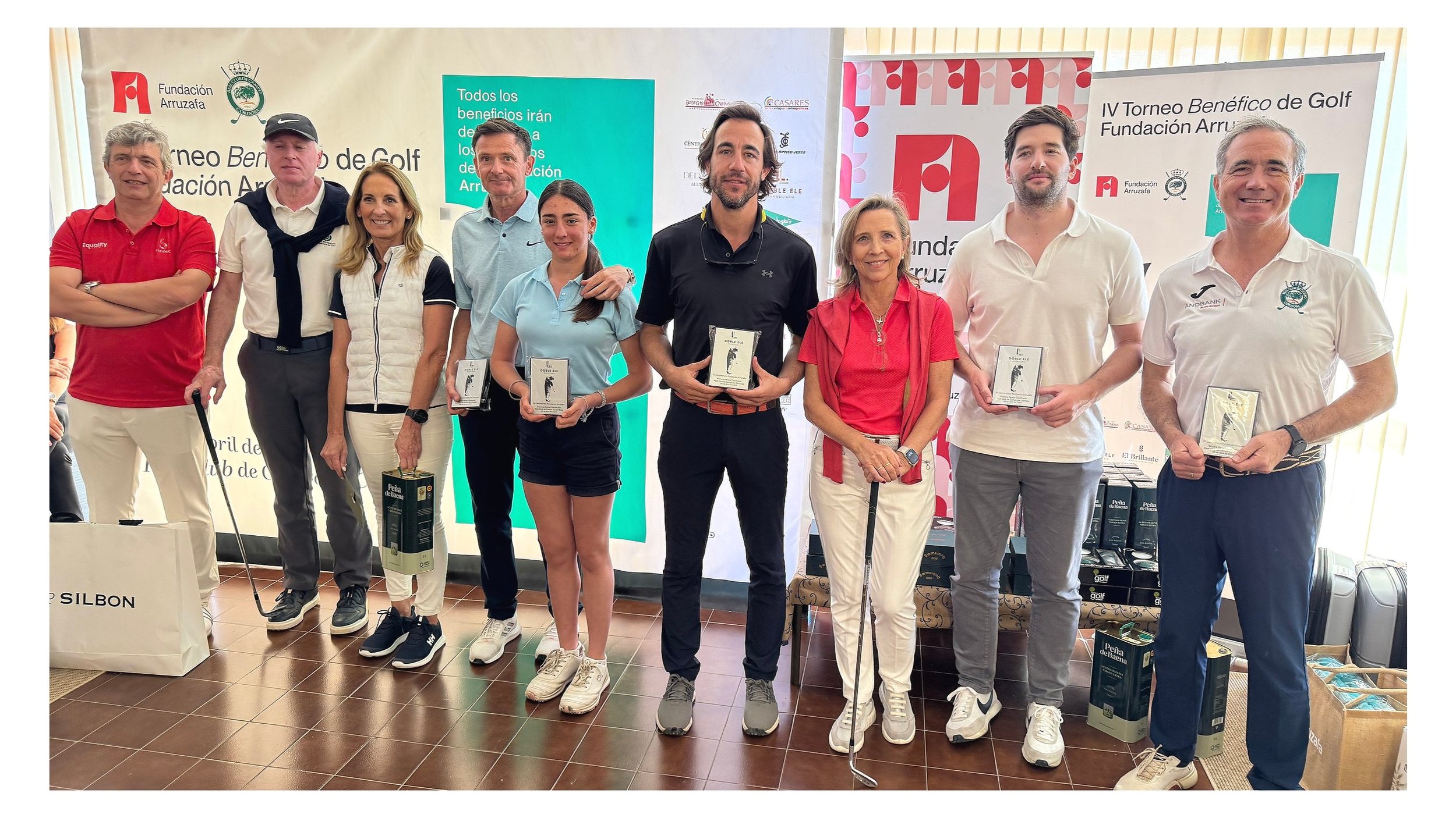 Fundación Arruzafa recauda 5.350 euros para proyectos de asistencia oftalmológica en su IV Torneo Benéfico de Golf