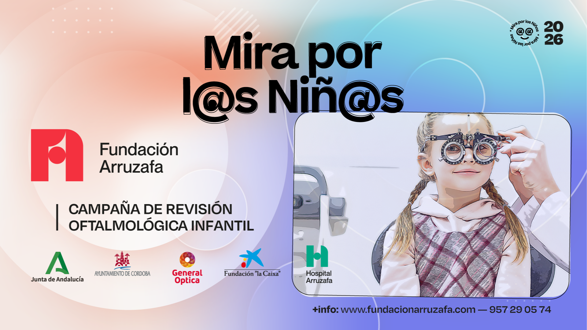 Formulario de inscripción para colegios de la campaña ‘Mira por los niños 2026’ 
