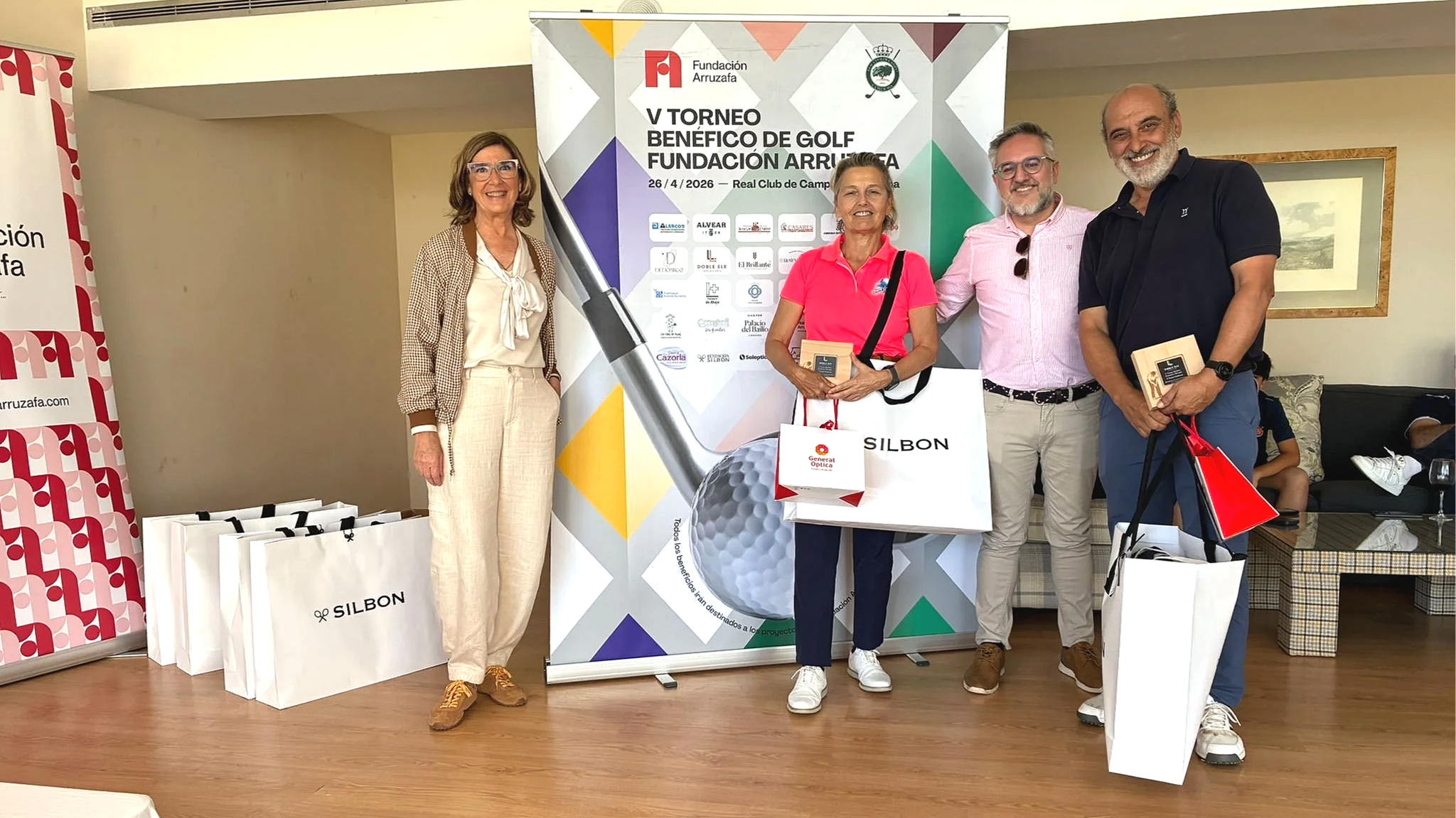 El V Torneo Benéfico de Golf Fundación Arruzafa alcanza su récord de participación y recauda más de 6.000 euros
