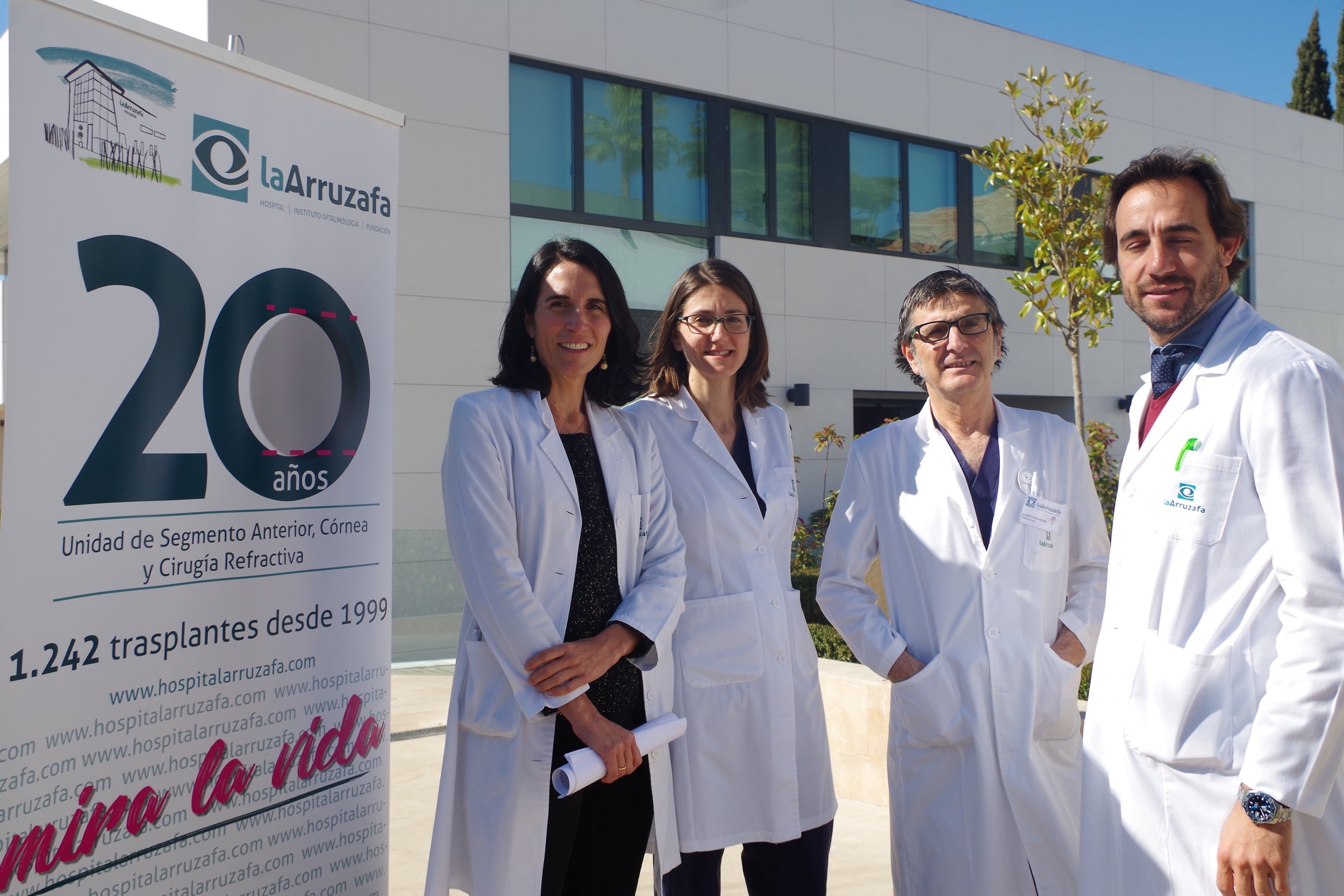 La Unidad de Trasplantes del Hospital La Arruzafa cumple veinte años tras realizar 1.242 cirugías