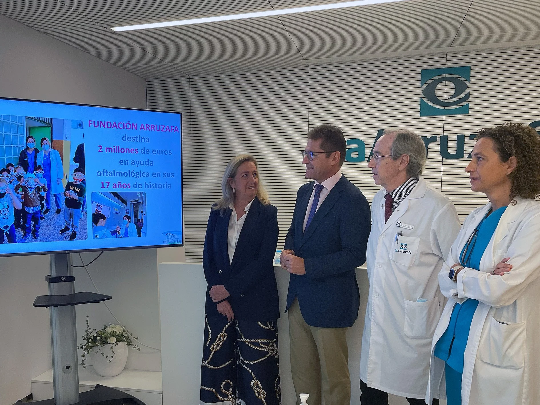 Fundación Arruzafa destina dos millones de euros a ayuda oftalmológica en sus diecisiete años de historia
