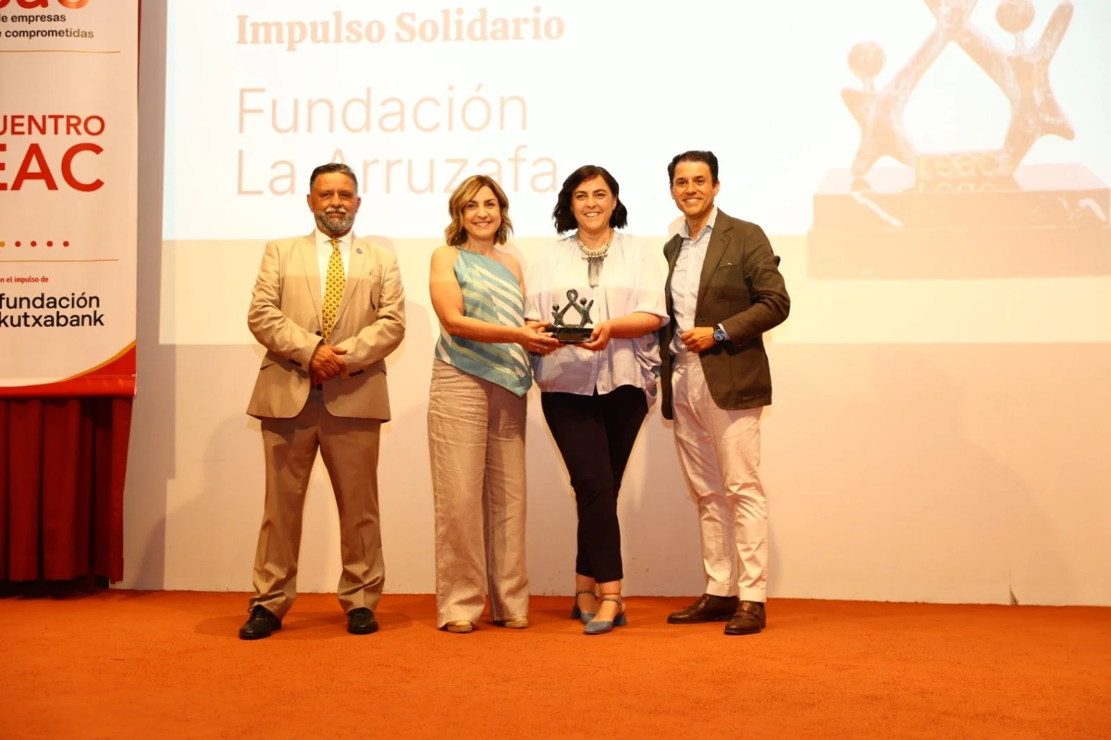 Fundación Arruzafa recibe un premio por su impulso solidario en los Reconocimientos REAC de FEPAMIC 
