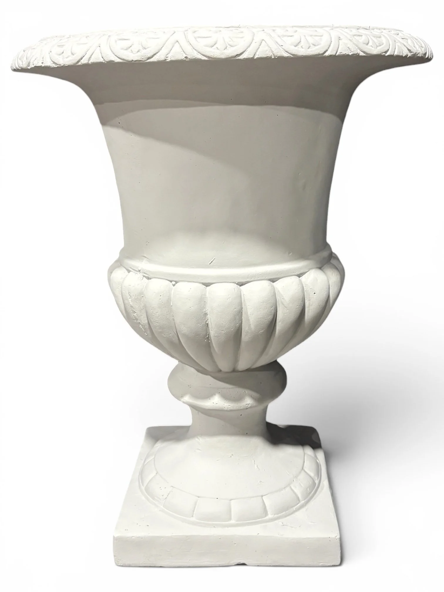Classical Light Grey Stone Effect Urn for Hire – 56cm