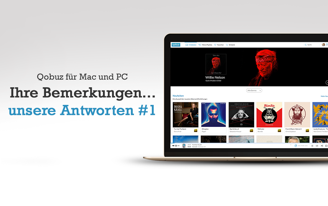 Neue Anwendung für Mac und PC: Ihre Bemerkungen...und unsere Antworten #1