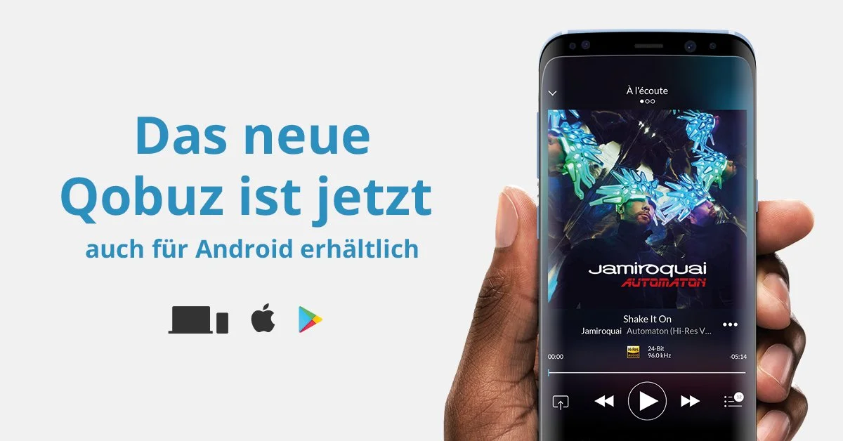 Qobuz präsentiert die neue App v.4 für Android