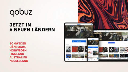 Qobuz expandiert nach Nordeuropa und Ozeanien