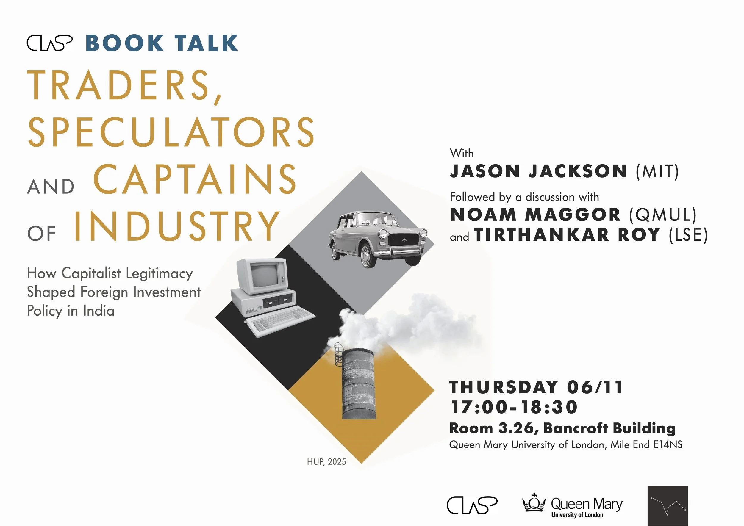 Book Talk: Traders, Speculators, and Captains of Industry: How Capitalist Legitimacy Shaped Foreign Investment Policy in India
