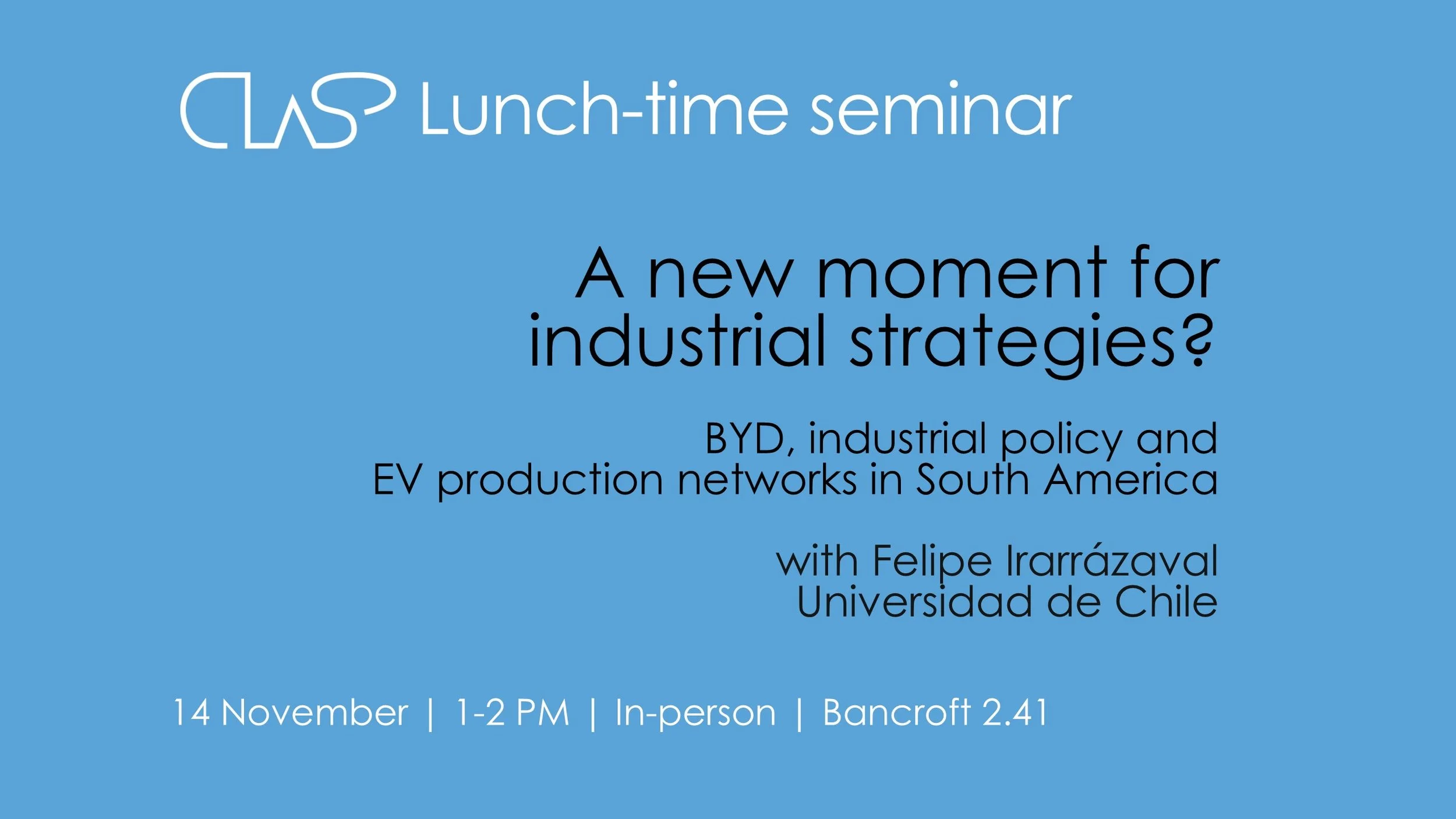 A new moment for industrial strategies? BYD, industrial policy and EV production networks in South America