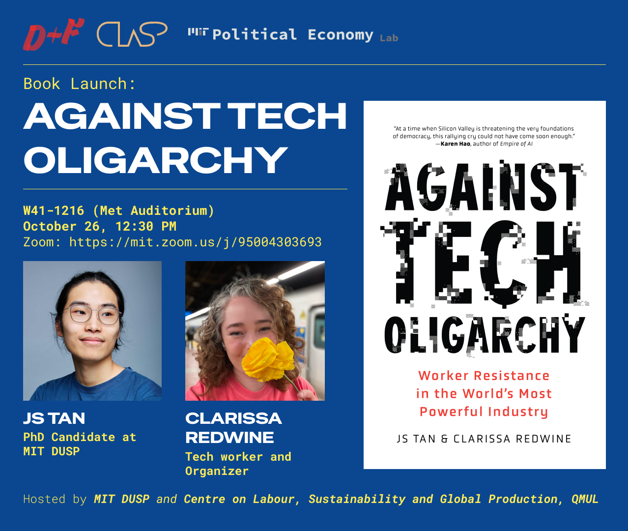 Book Launch: Against Tech Oligarchy