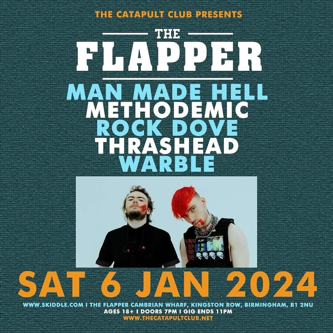 Don&rsquo;t forget 1 week to go until we rock the flapper, who&rsquo;s got there tickets?
-
-
-
#gig #concert #music #musician #guitar #bass #drums #sing #guitarist #bassist #drummer #singer #livemusic #birmingham #newyear #2024