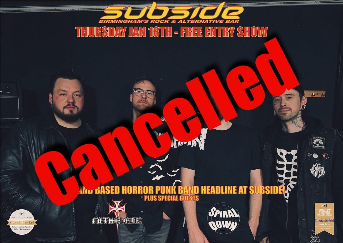 Good evening all, due to circumstance&rsquo;s that are out of our hands, our gig on 18th Jan has been cancelled. We are sorry for anyone that was going to come and see us rock the stage
-
-
-
#gig #concert #livemusic