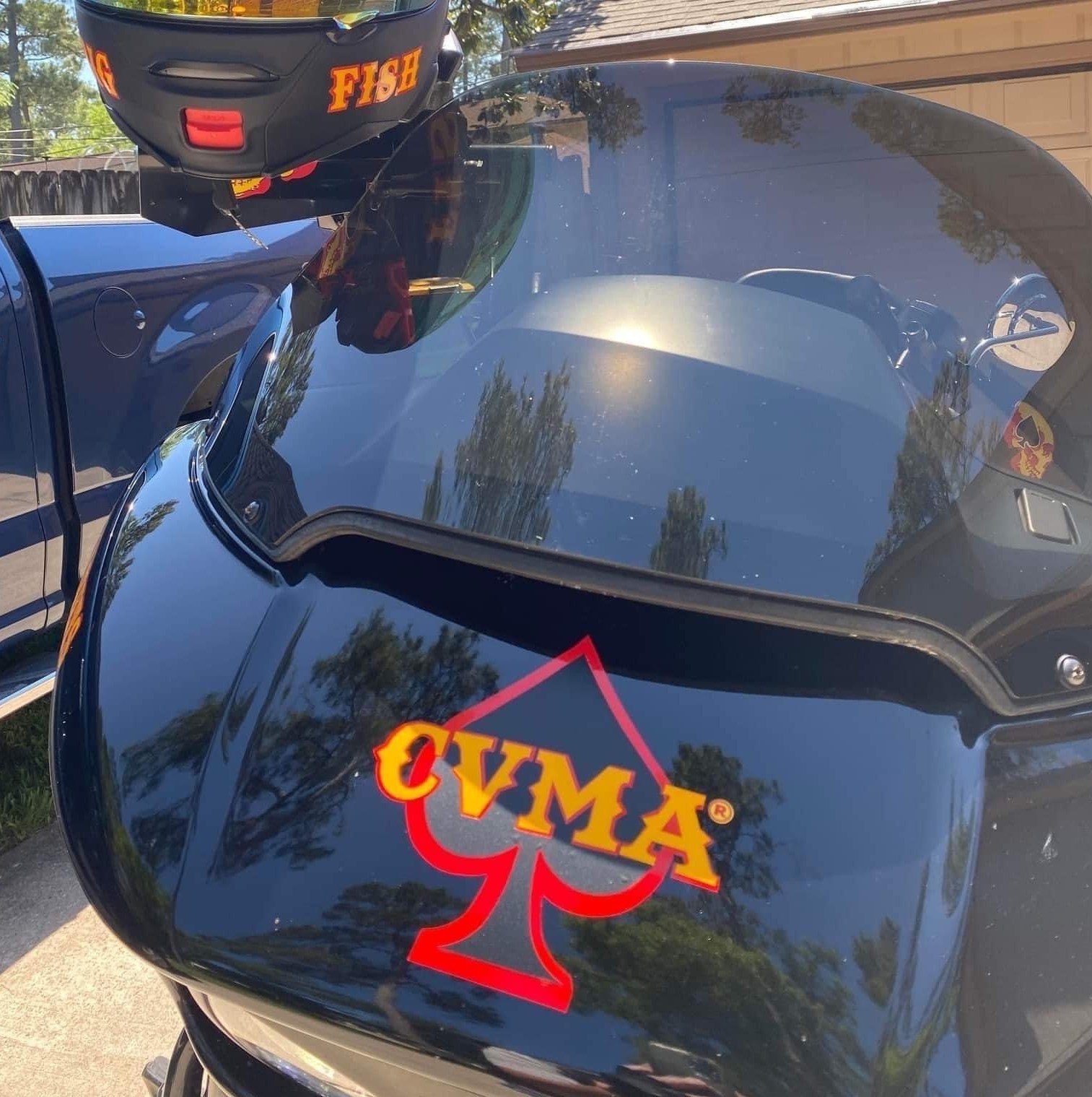CVMA® SPADE REFLECTIVE DECAL