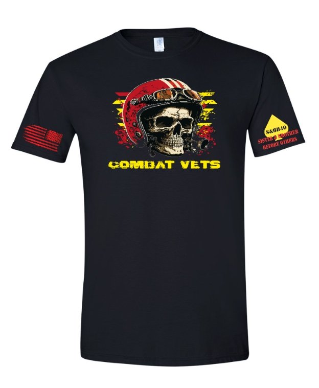 Combat Vets Skull Shirt
