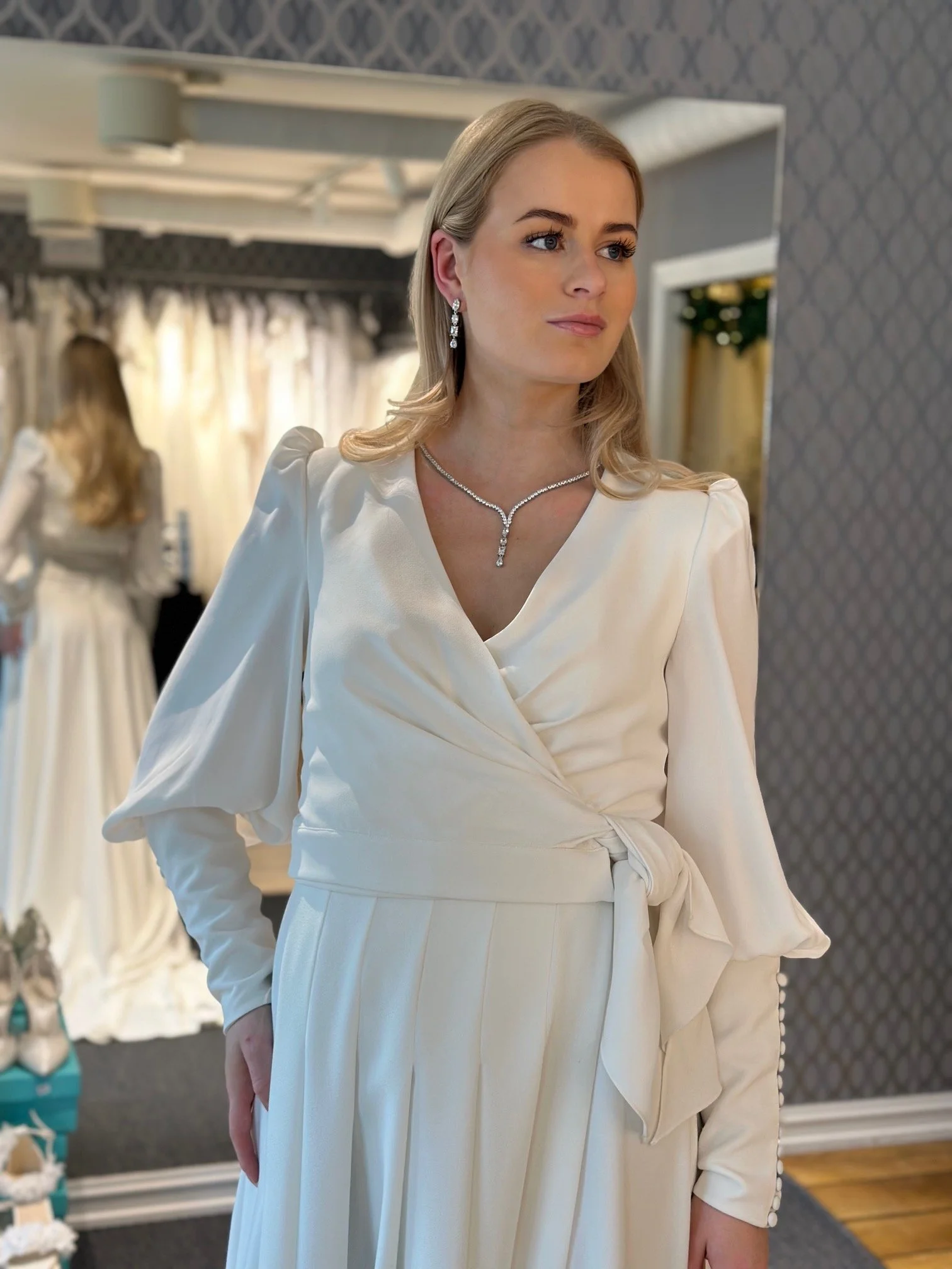 Topp med lange ermer