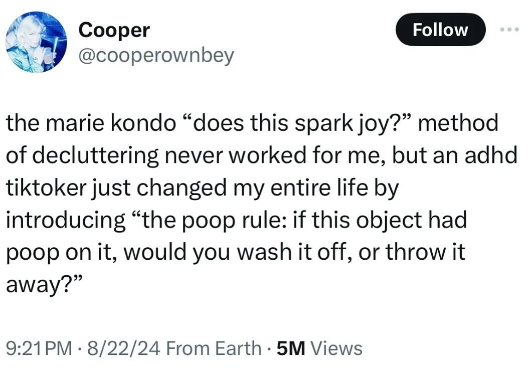 I don&rsquo;t care what method you use, just pick the one that works best for your brain!!!!!!! 🤣 (I have received this from many people and figure everyone needs to see it!)