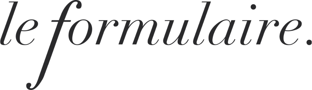 Le Formulaire