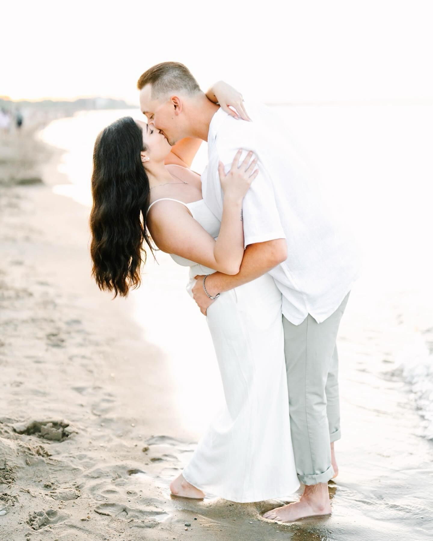 Gillson Beach with Jen &amp; Matt 😍

I&rsquo;m absolutely smitten with lakeside summer Engagement Sessions. The weather and that golden hour glow were almost as wonderful as these two kind and genuine lovebirds. We love our couples so much. 🥰 Canno