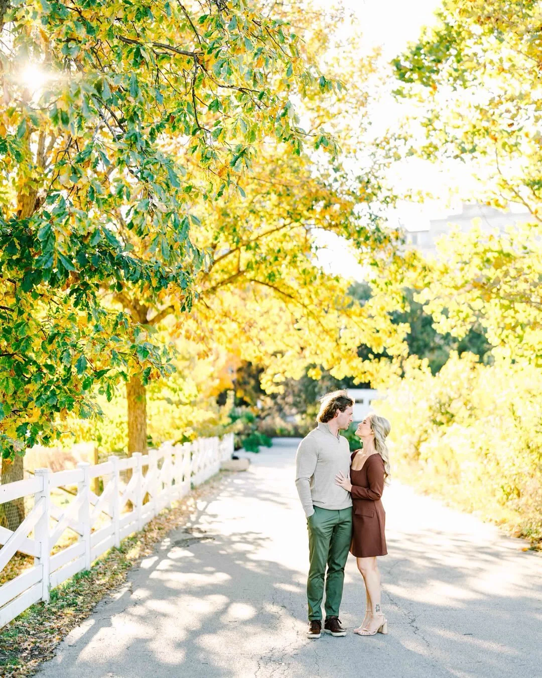 Madison &amp; John Part I 

What a pleasure to capture Madison &amp; John on one of the most gorgeous autumn nights Chicago could have asked for. Truly magical. 🍂 &hellip;almost as lovely as these two are. Can&rsquo;t wait to share Part II by the la