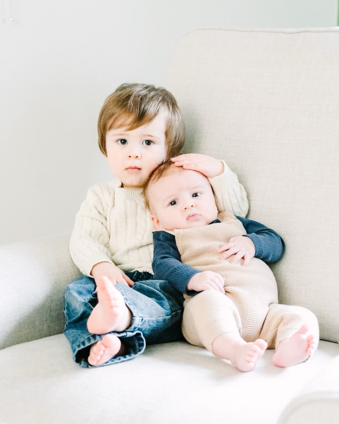 So much love for the Johnson Family of Four ❤️ 
And welcome to the world sweet Baby Wesley! There&rsquo;s nothing more special than getting to capture all the milestones from wedding day to First Baby to Baby Brother. Meg and Alex, you two are truly 