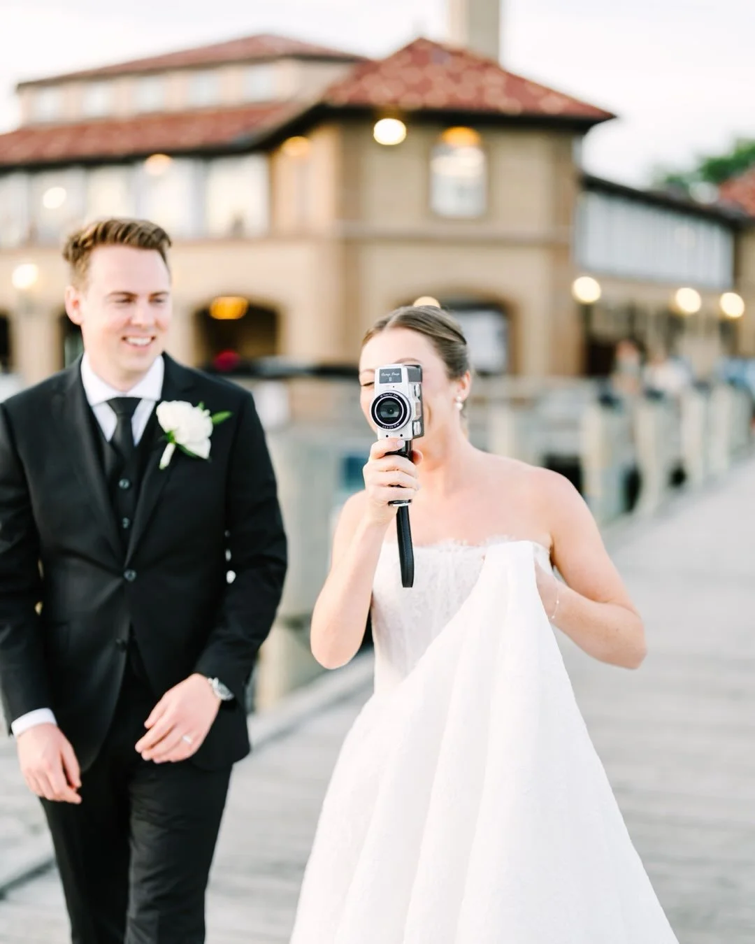 Ellie &amp; David Part II 
9 . 6 . 2026

Goodness gracious, is there any better feeling than sunset portraits on the dock with warm breezes and your people cheering you on from the balcony as you dance and twirl by the lake?! This party was incredibl