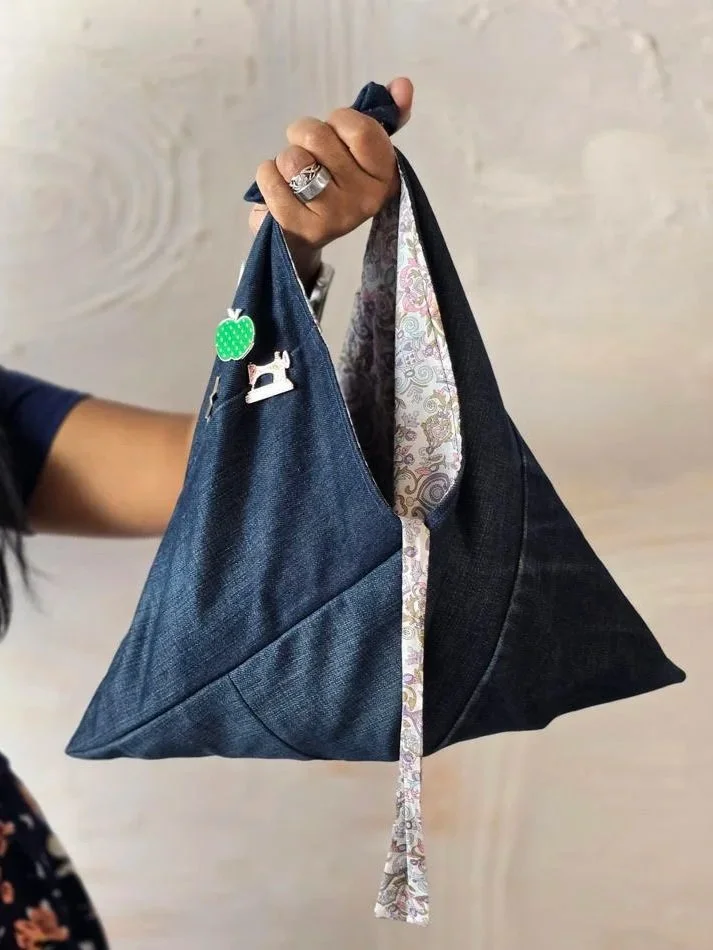 Recyclez votre paire de jeans en sac mode