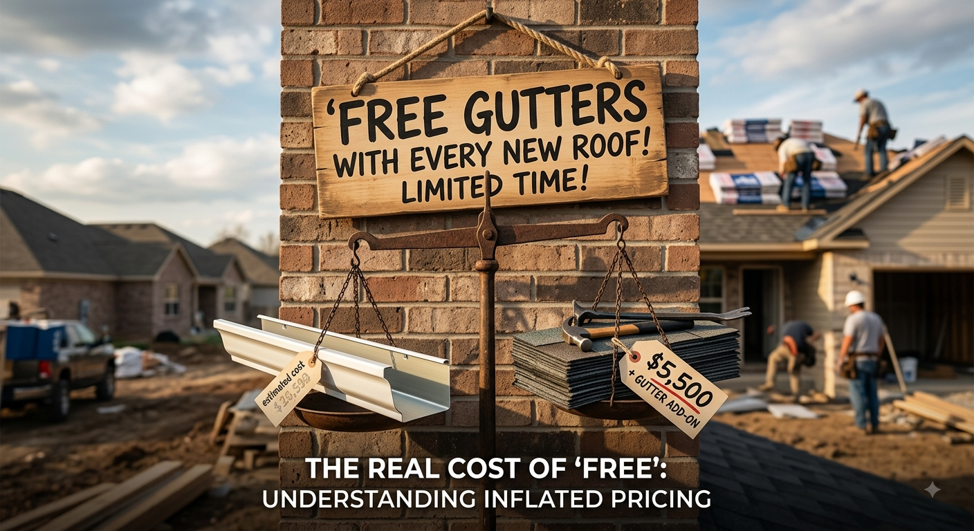 Free Gutters? Nothing In Business Is Actually Free