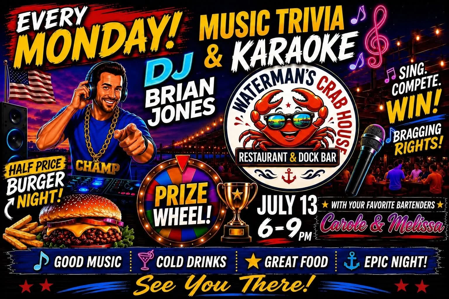 Music Trivia w/ DJ Brian Jones