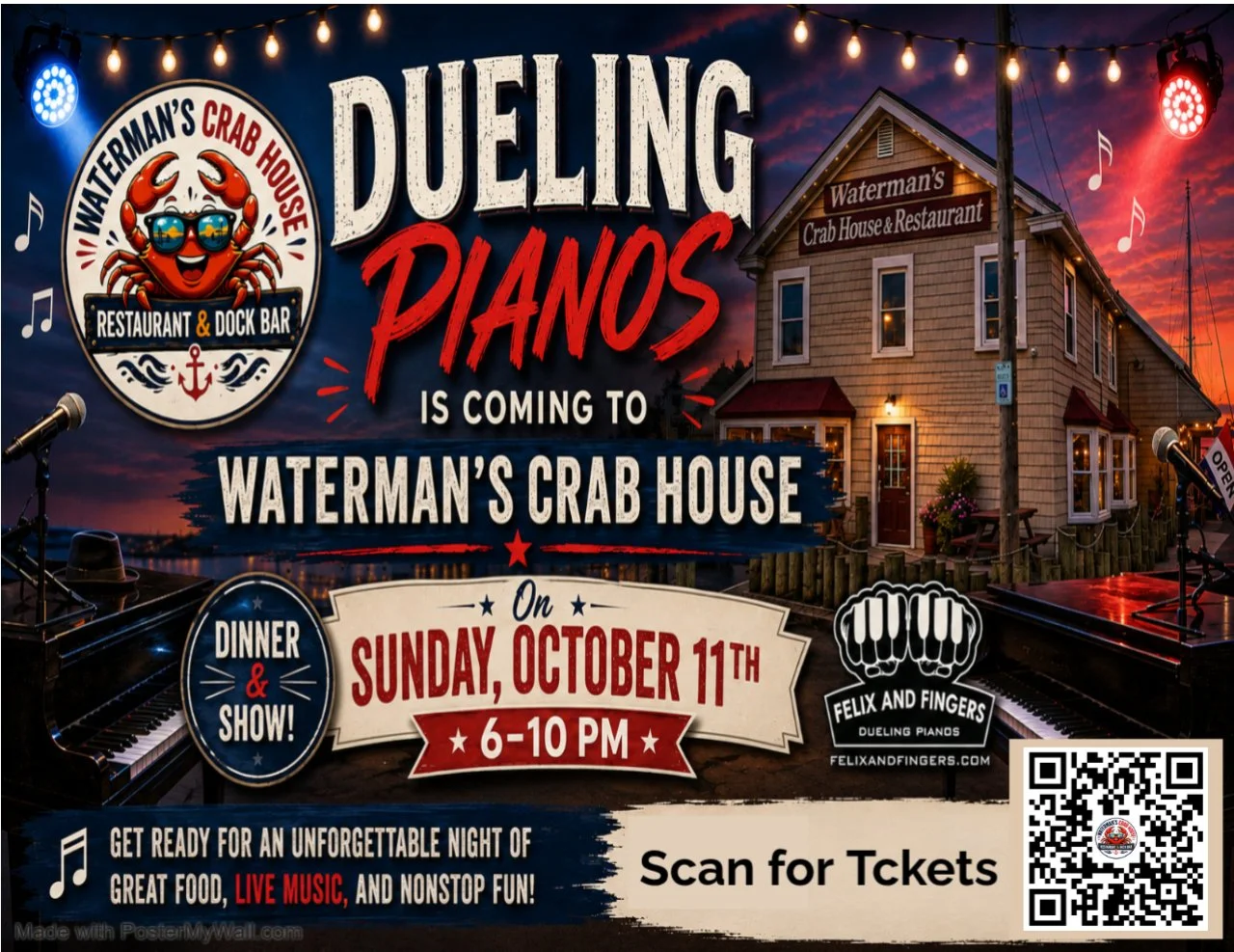 Dueling Pianos at Waterman's