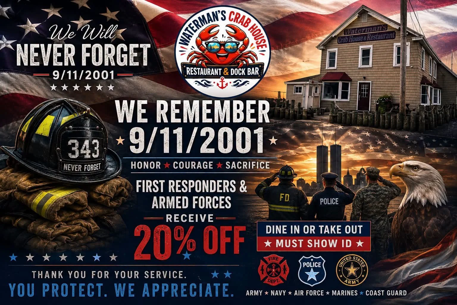 Waterman's Remembers 9/11