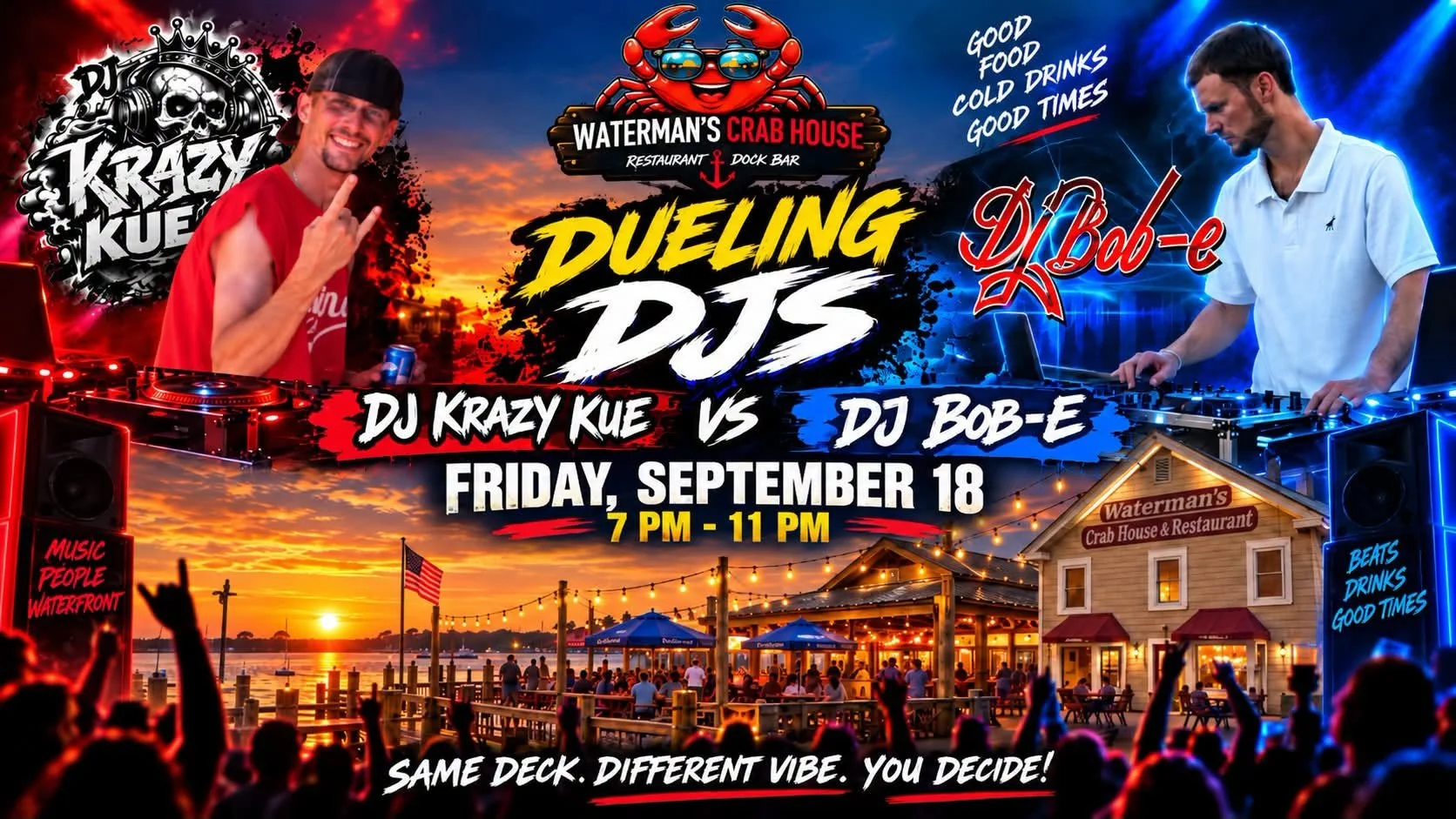 Dueling DJ's - DJ Krazy Kue & DJ Bob-E