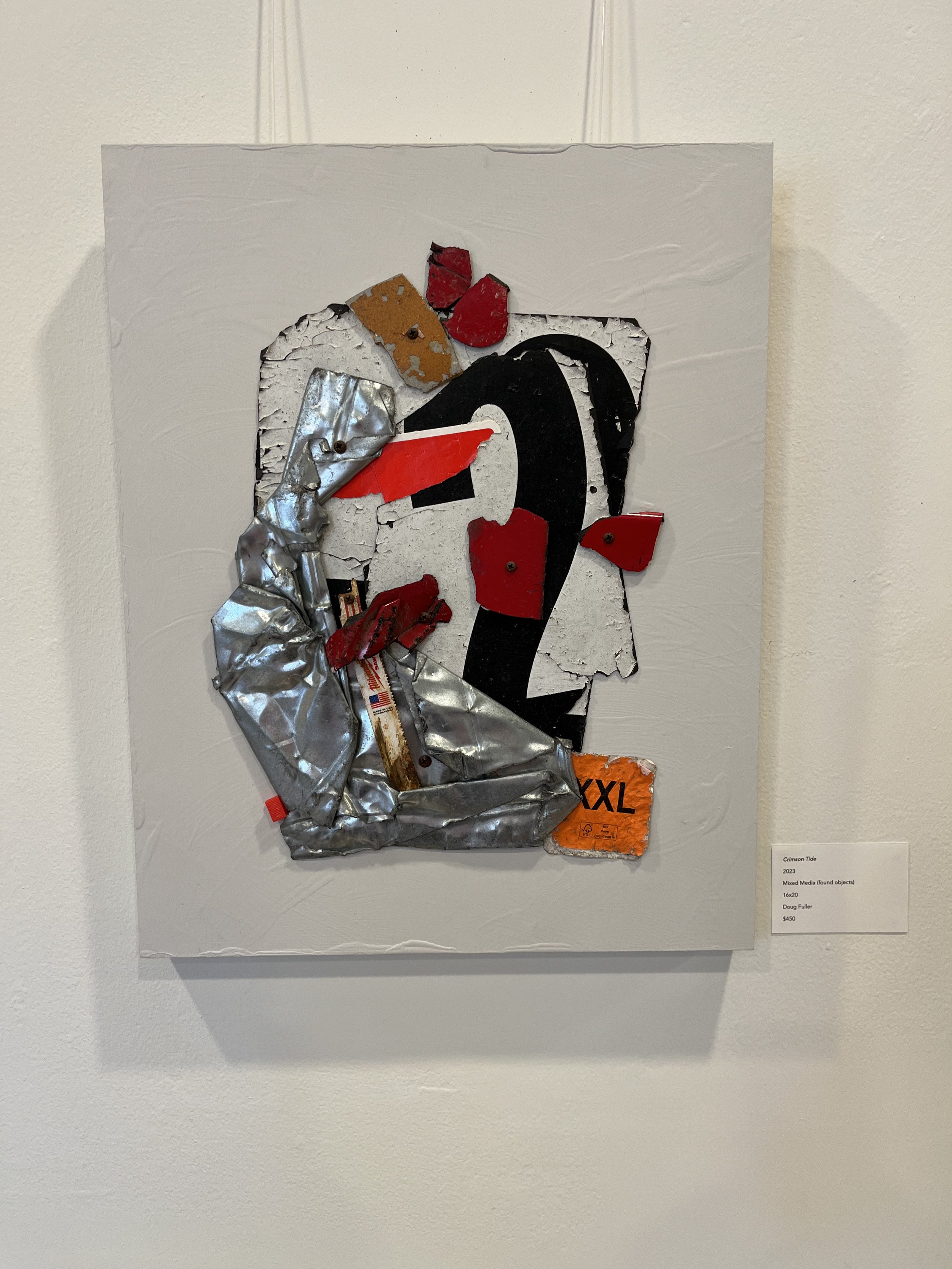 Crimson Tide, 16" x 20", $450
