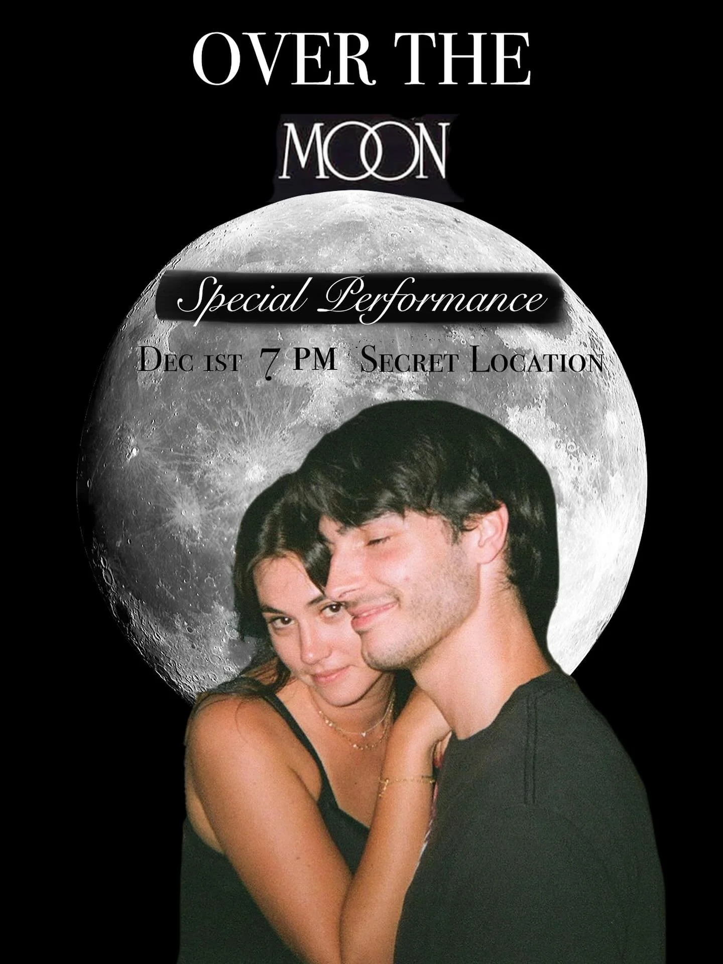 OVER THE MOON IS BACK, BABY

For one night only we have a special performance in a super secret Upper East Side location - buy a ticket and we&rsquo;ll tell you where

DEC 1st 7PM
TICKETS at #linkinbio and on story!

Love,
BCTR