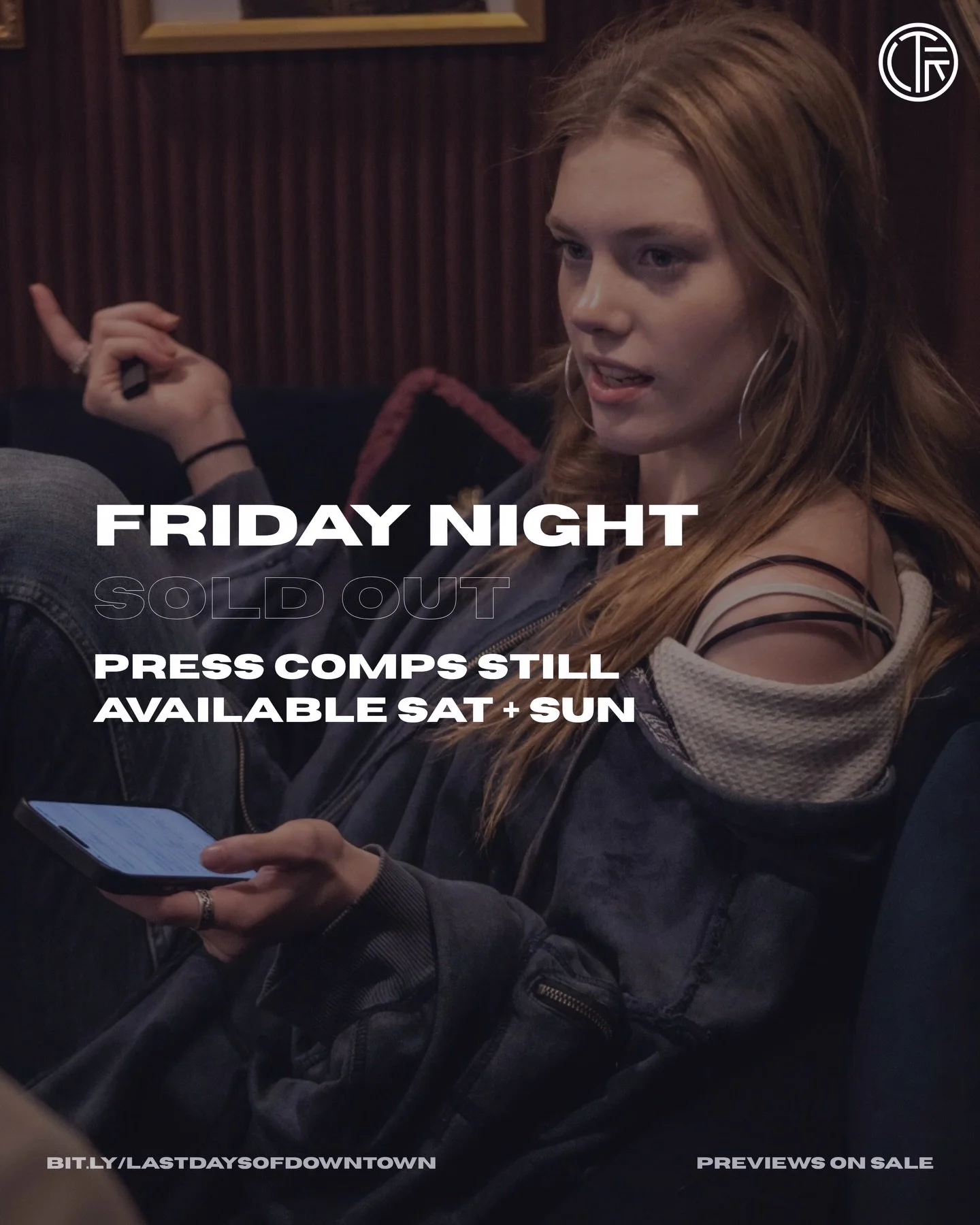 Why we double cast: 👇

In The Last Days of Downtown (one of the theatre runs in NYC this April 2026) Avery is split between @alicejokela and @eowynyoung 

If you&rsquo;ve seen a show at Center for Theatre Research before, you&rsquo;re probs familiar