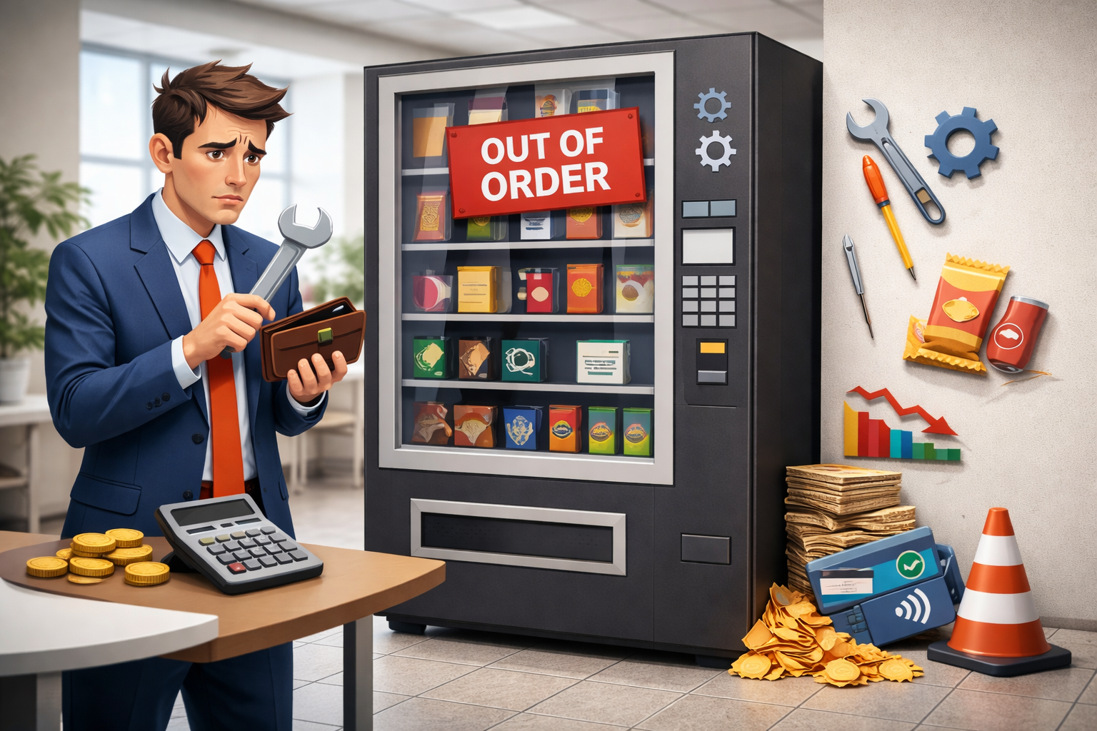5 Mistakes Businesses Make When Installing Their Own Vending Machines