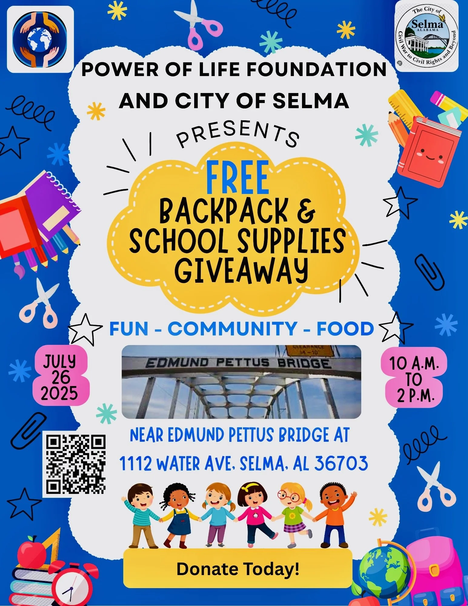 Backpack and School Supplies Drive