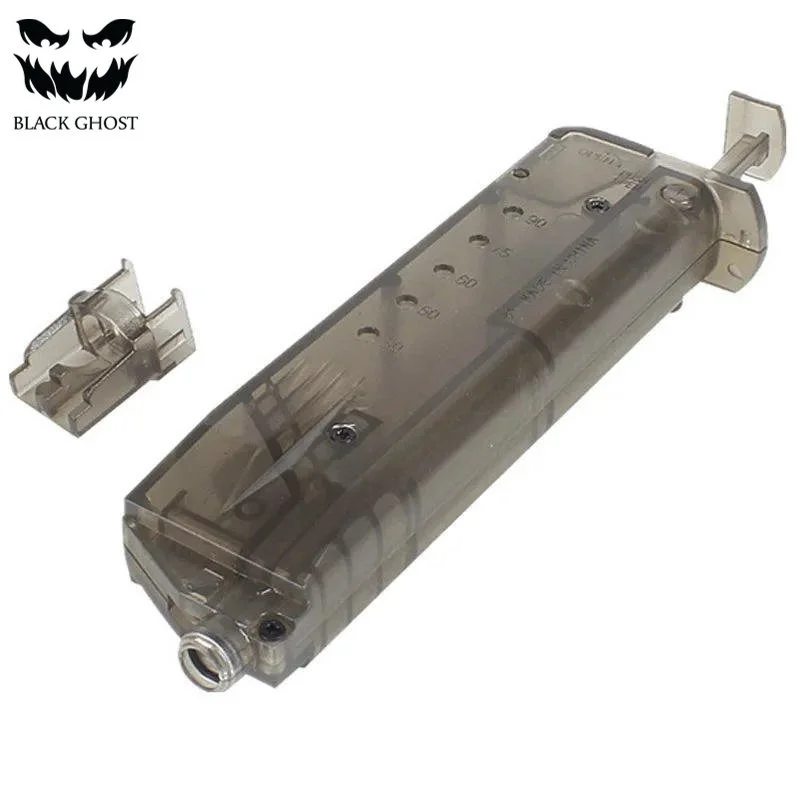 Black Ghost® 100Rnd Airsoft BB Pistol Speedloader - Black Smoke