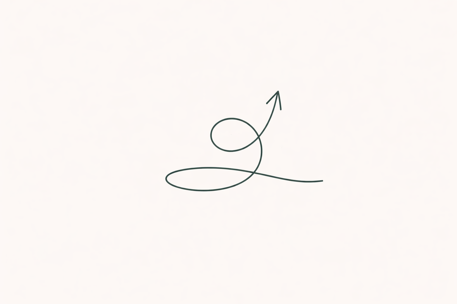 abstract line swirling and pointing up