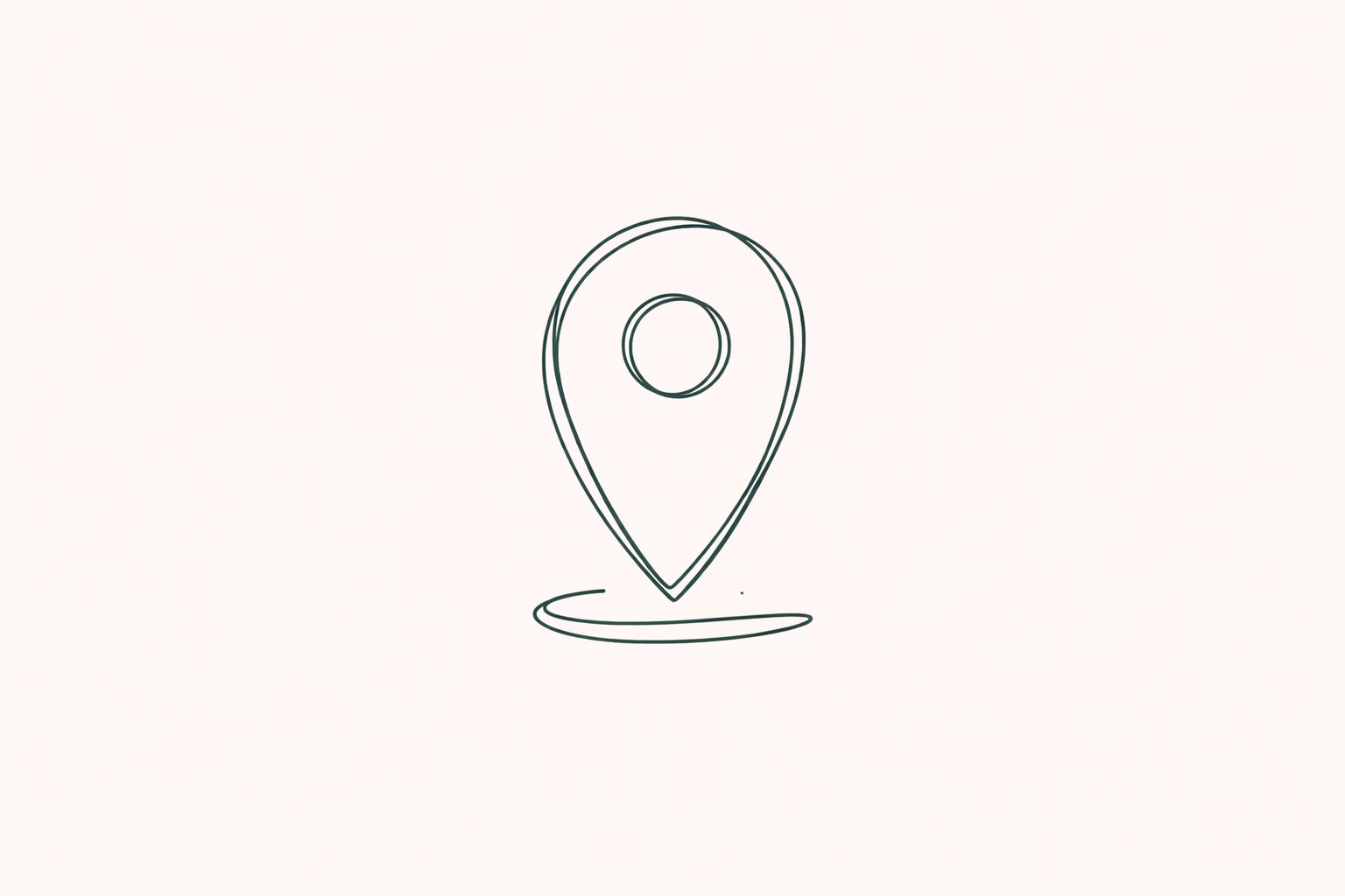 hand drawn map arrow