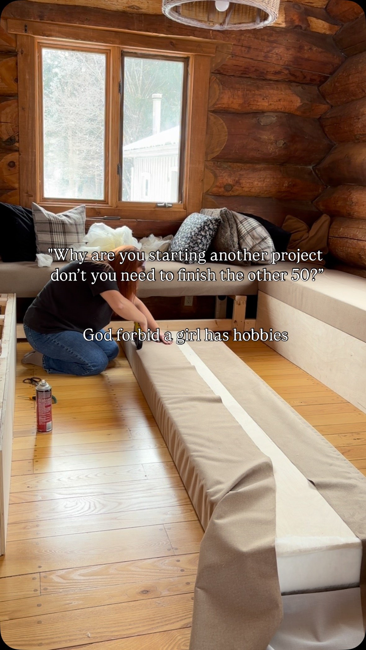 My hobbies include:
Thinking about starting a new project, talking about starting a new project, buying all the things I need for the new project, planning life around the new project ,dreaming about the new project, and never finishing that project